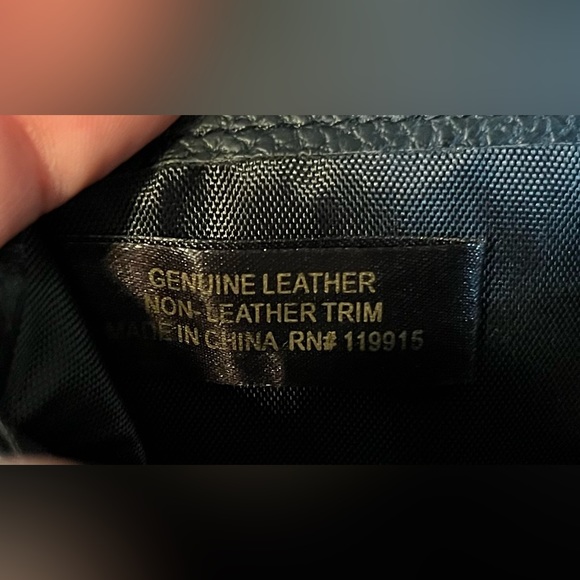 Giani Bernini trifold leather wallet. Black. - Picture 7 of 16